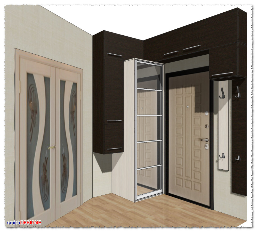 Проект шкафов в прихожую
