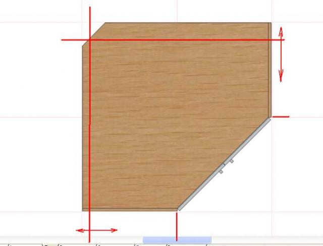 Как сделать двери углового шкафа