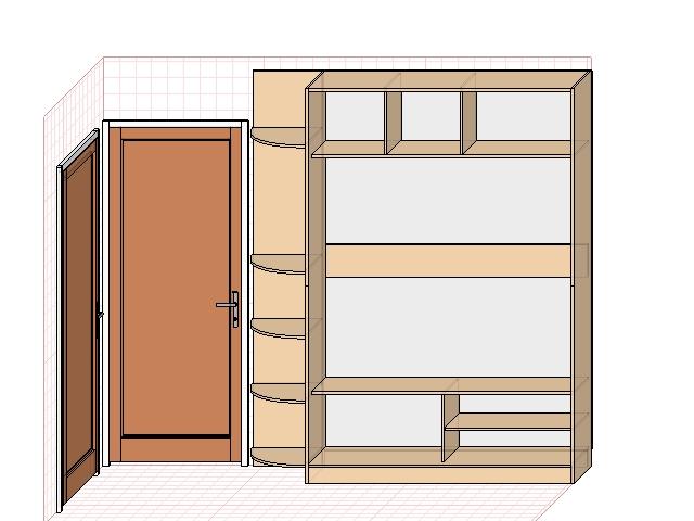Как сделать встроенный шкаф в прихожей своими руками