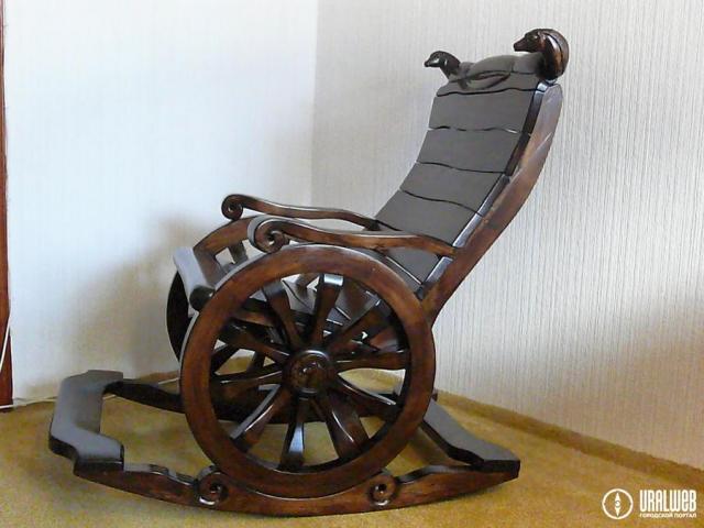Кресло-качалка из металла своими руками: чертежи с размерами