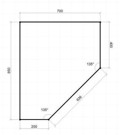 Как рассчитать размеры углового шкафа