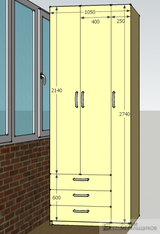 Шкаф на лоджию своими руками чертежи и схемы фото