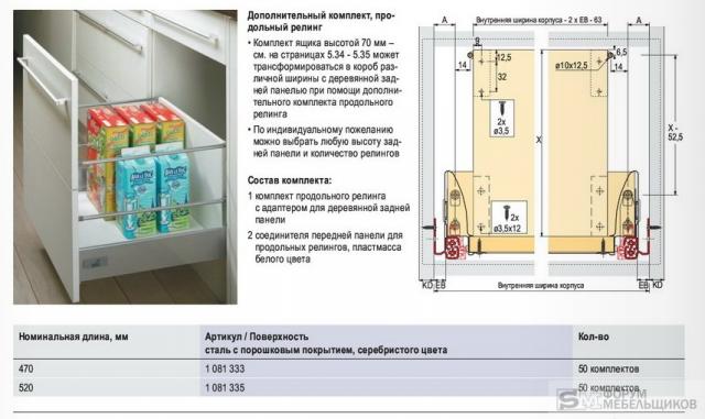 Ширина ящика. Хеттих ящики Иннотех высота задней стенки. Расчет ящика Hettich. Расчет ящиков Хеттих. Разметка под фасады Hettich.