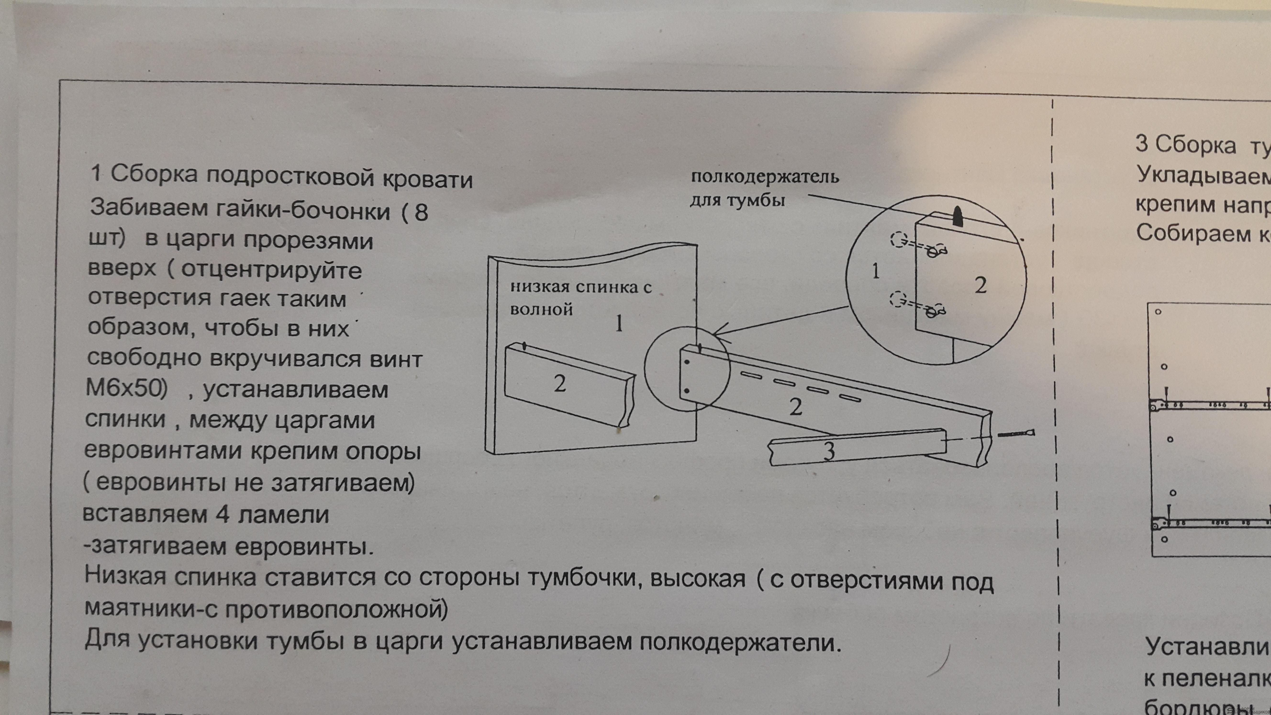 стяжка бочонок для кровати