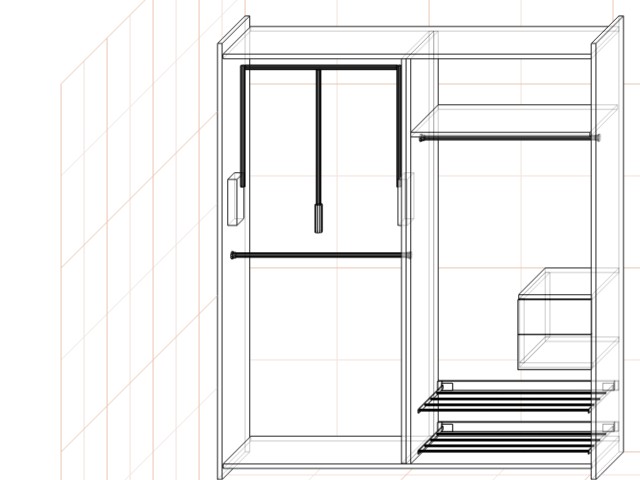 Конструирование шкафа для одежды