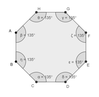 Summary Regular Octagon Angle Measurements Stargate