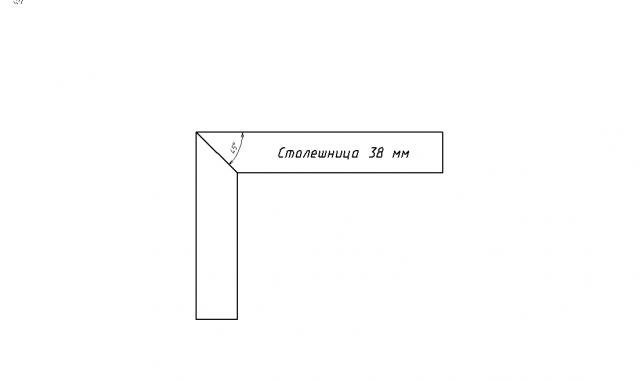 Как соединить столешницу под углом 90 градусов между собой